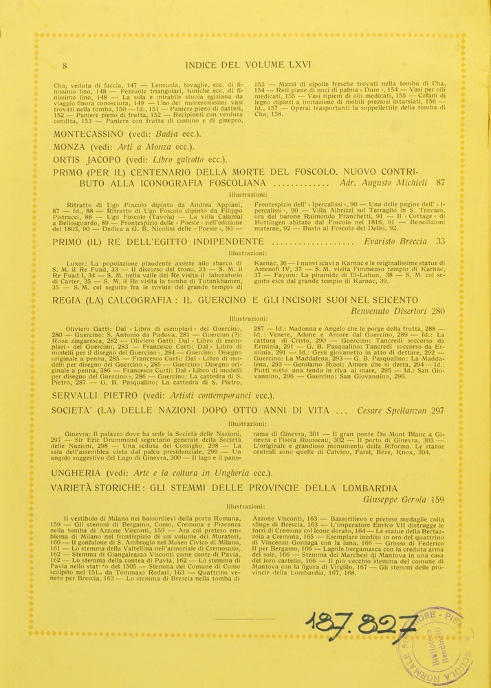 pagina sinistra