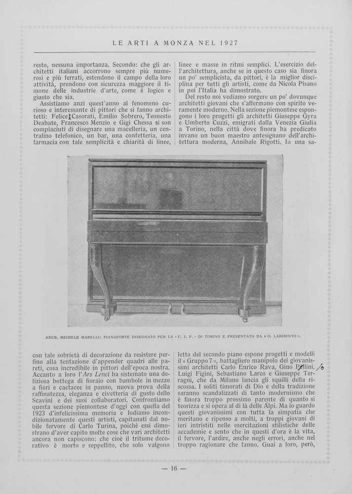 pagina sinistra