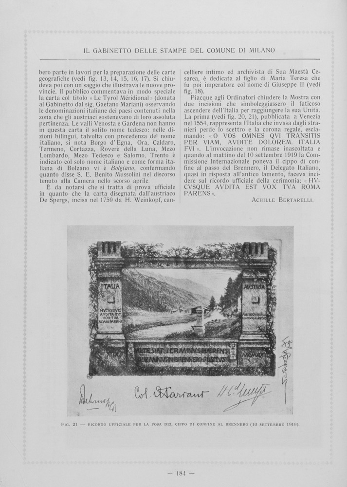 pagina sinistra
