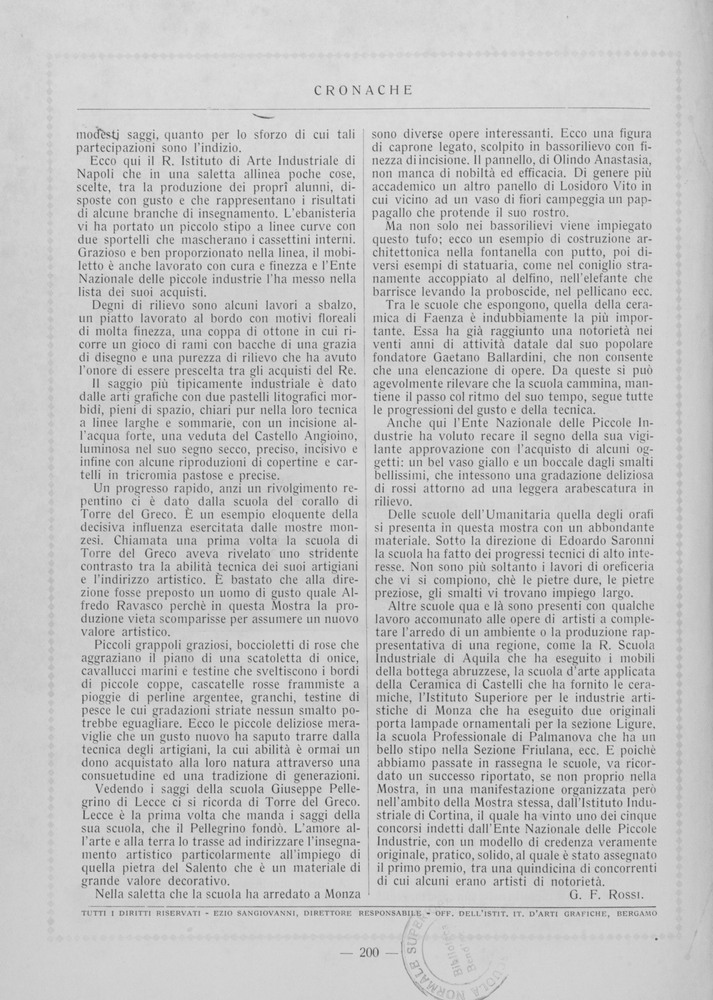 pagina sinistra