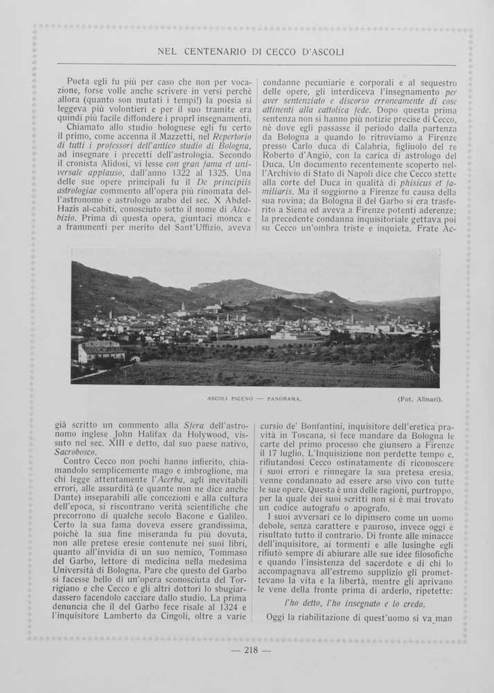 pagina sinistra