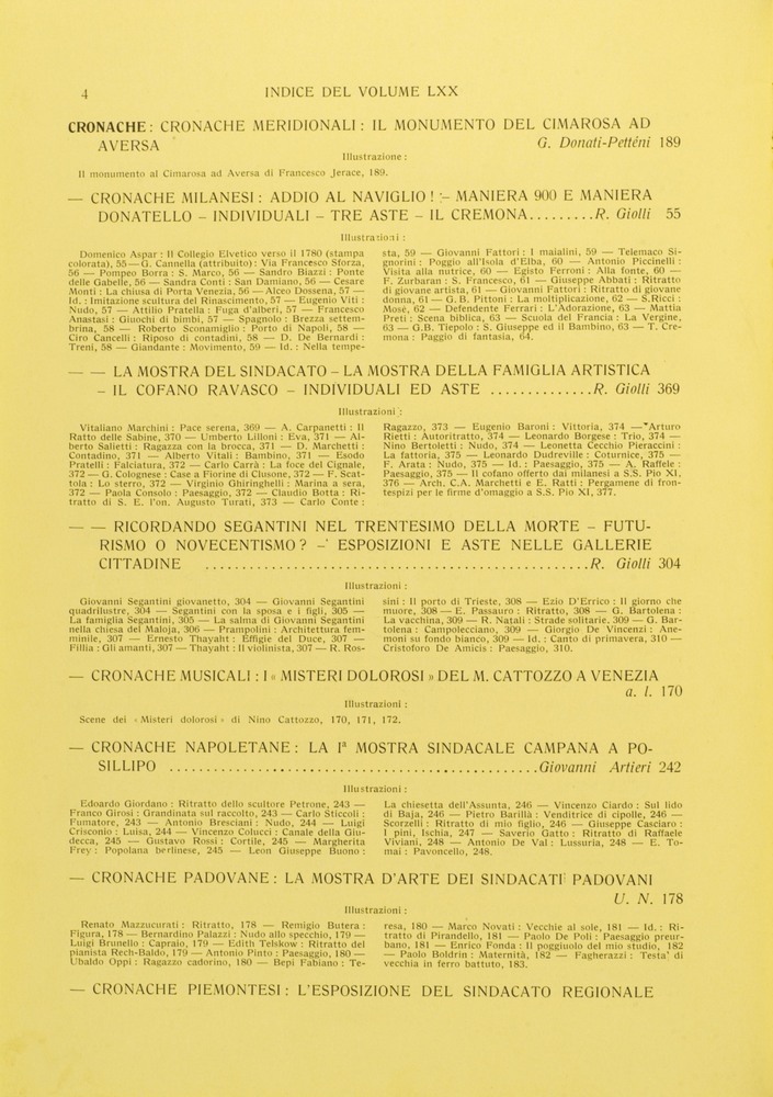 pagina sinistra