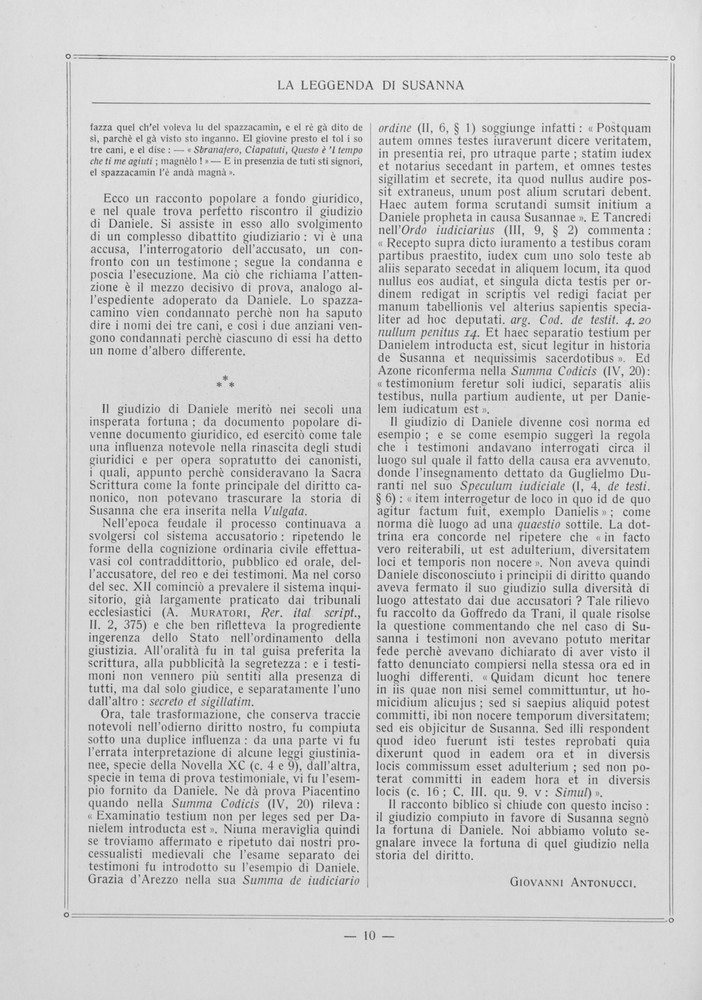 pagina sinistra
