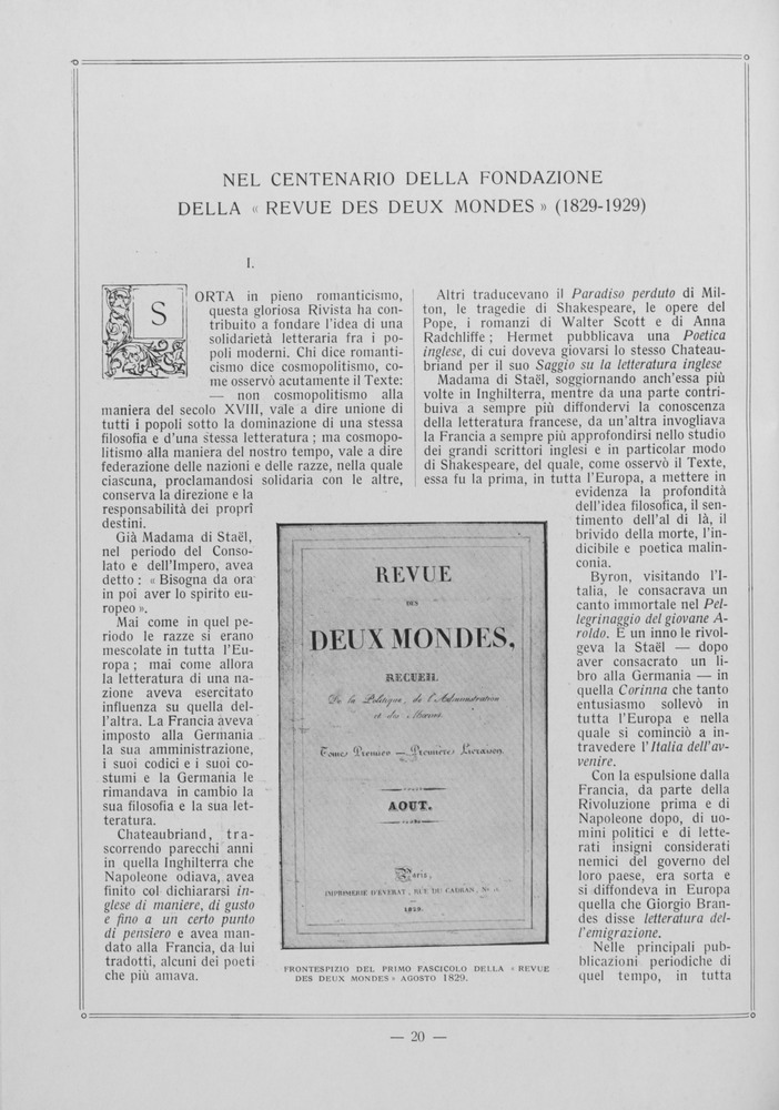 pagina sinistra