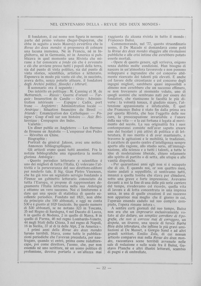 pagina sinistra
