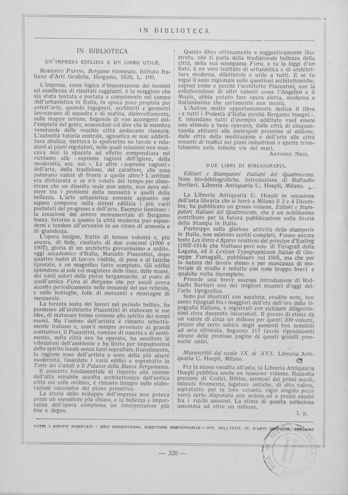 pagina sinistra