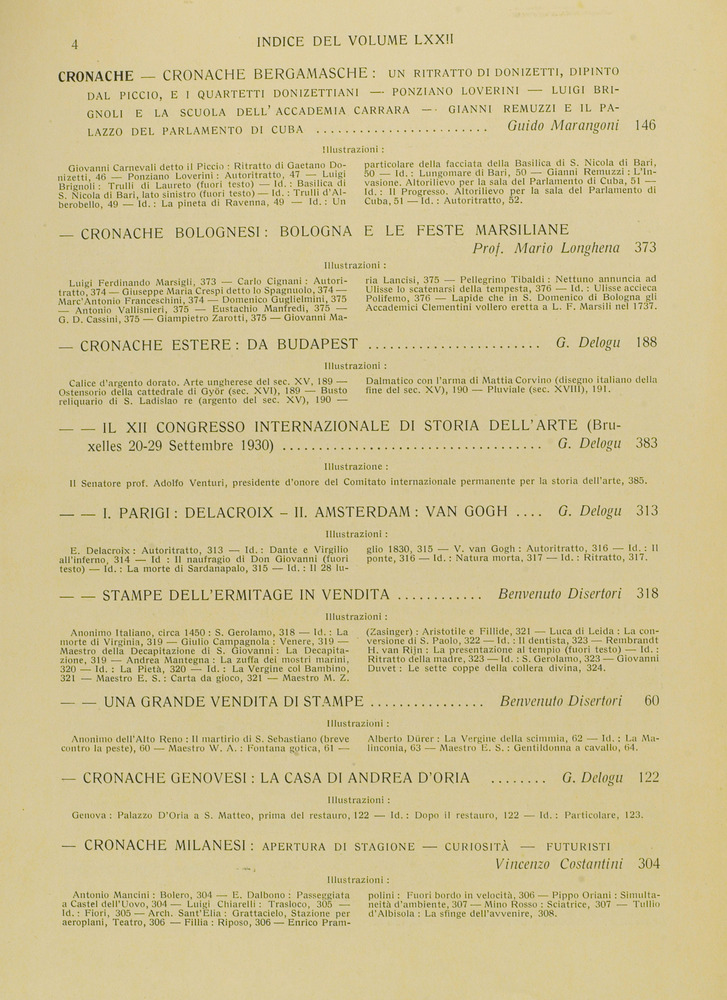 pagina sinistra