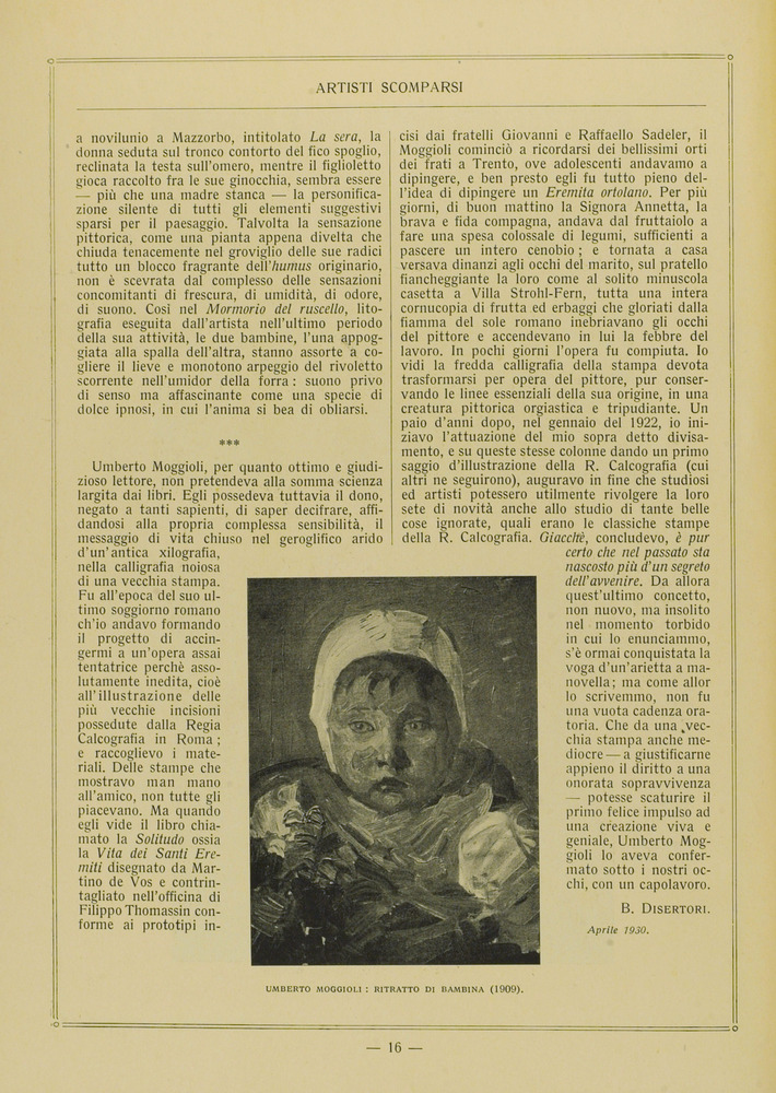 pagina sinistra