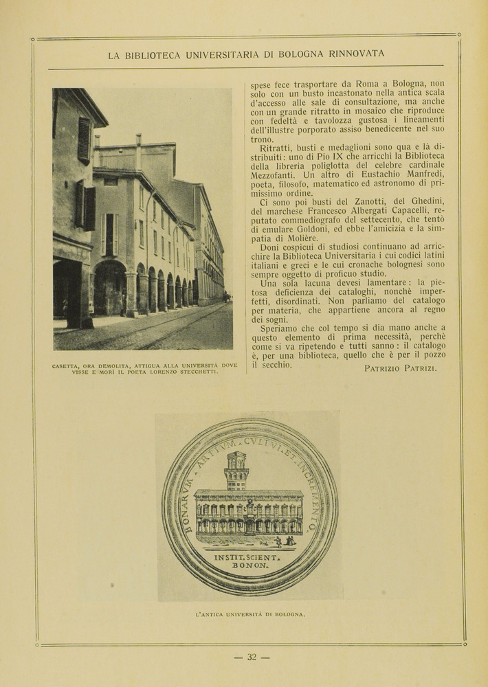 pagina sinistra