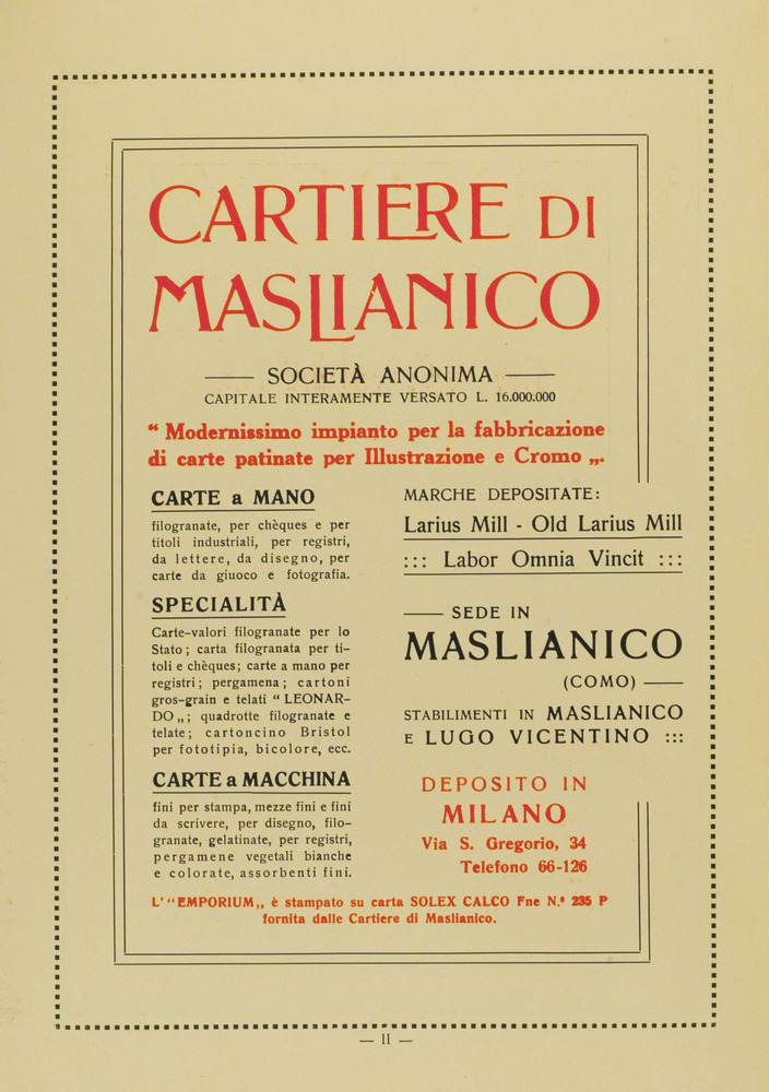 pagina sinistra