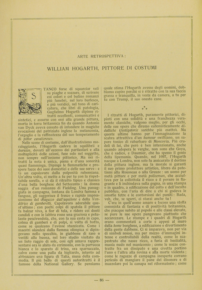 pagina sinistra