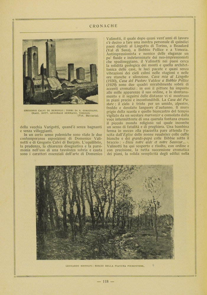 pagina sinistra