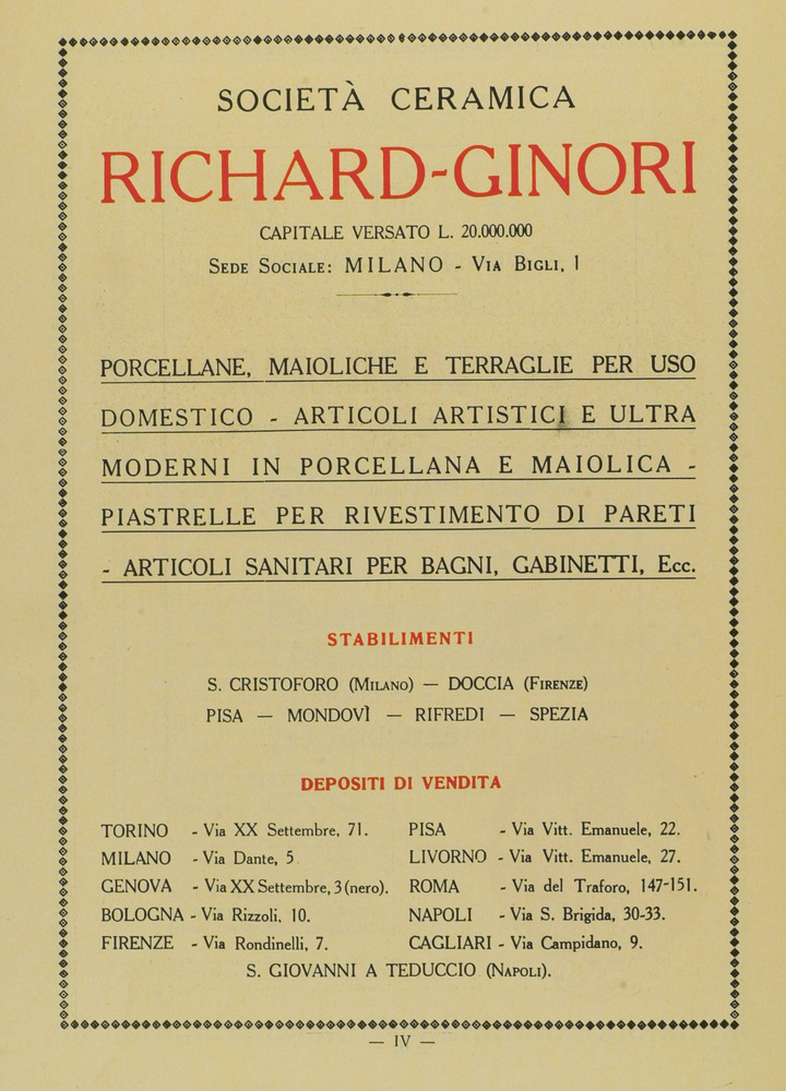 pagina sinistra