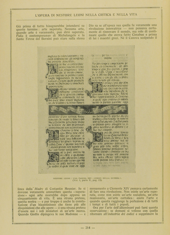 pagina sinistra