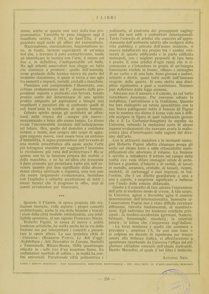 pagina sinistra