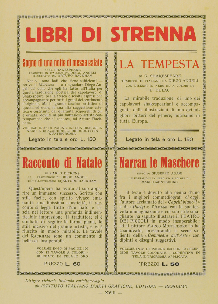 pagina sinistra