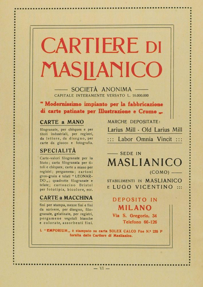 pagina sinistra