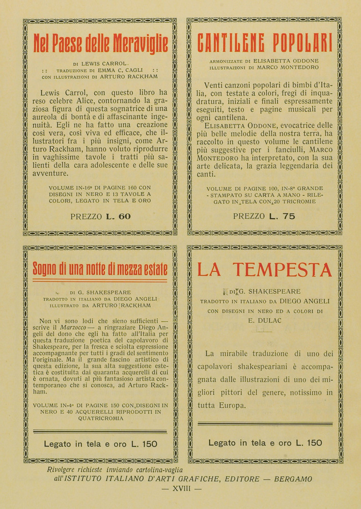 pagina sinistra
