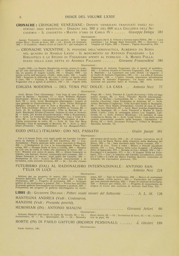 pagina sinistra