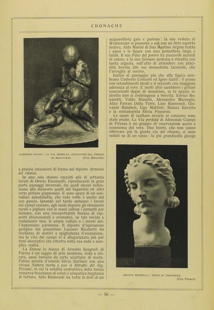 pagina sinistra
