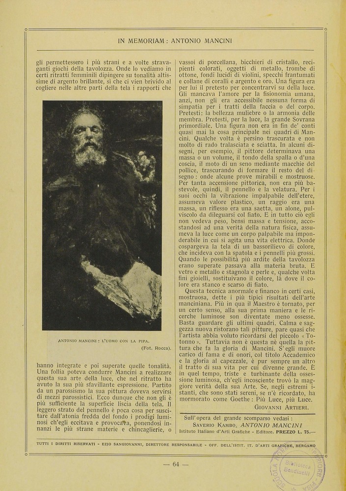 pagina sinistra