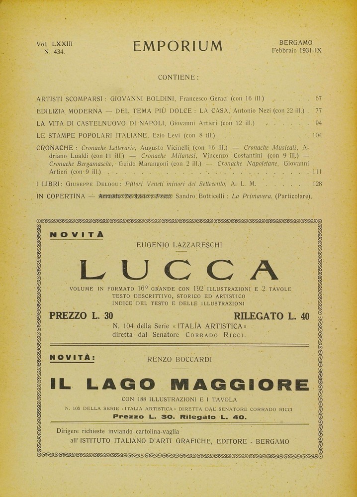 pagina sinistra