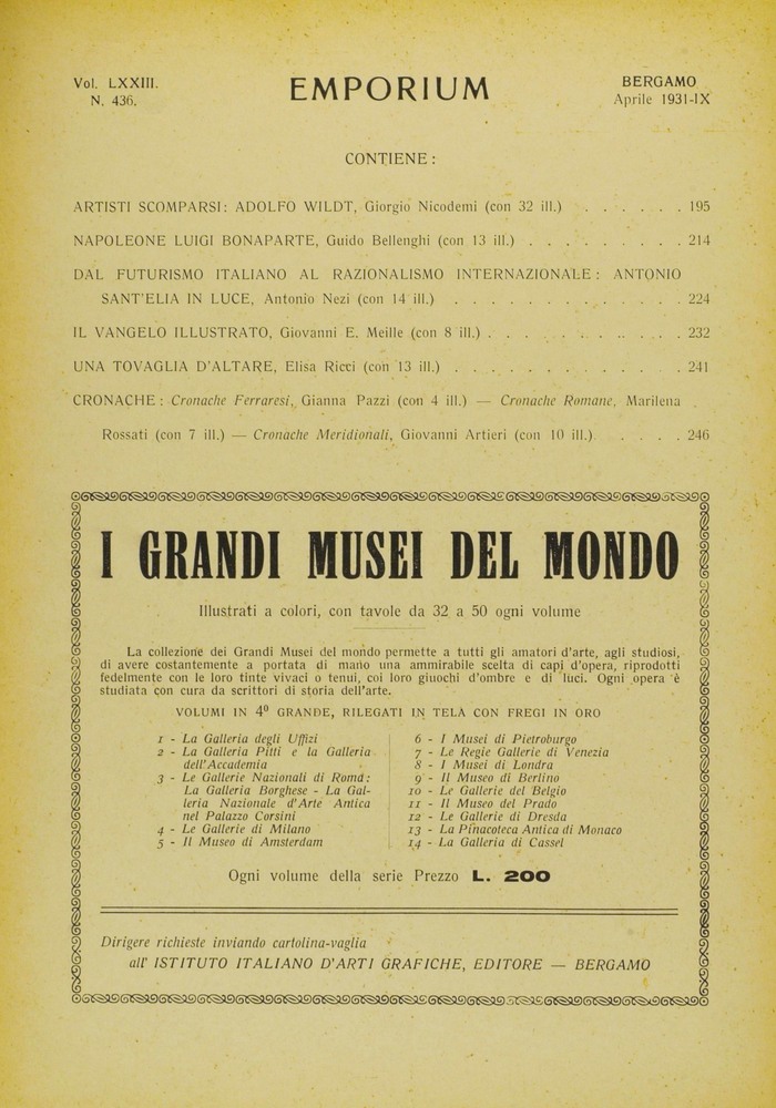 pagina sinistra