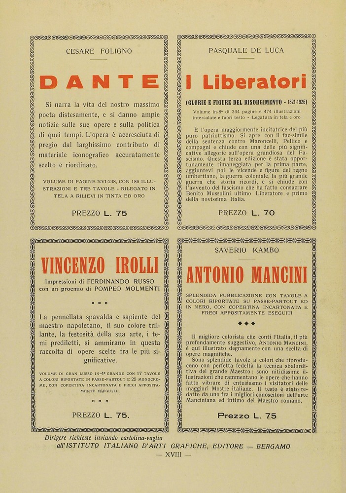 pagina sinistra
