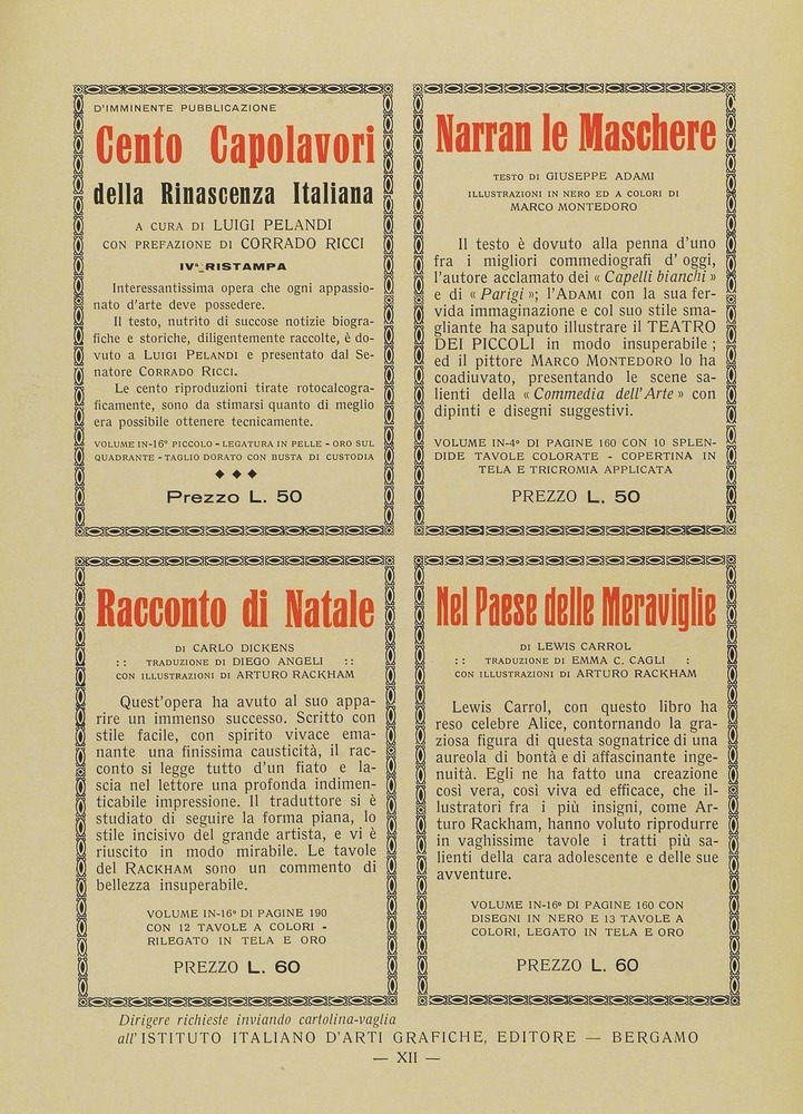 pagina sinistra