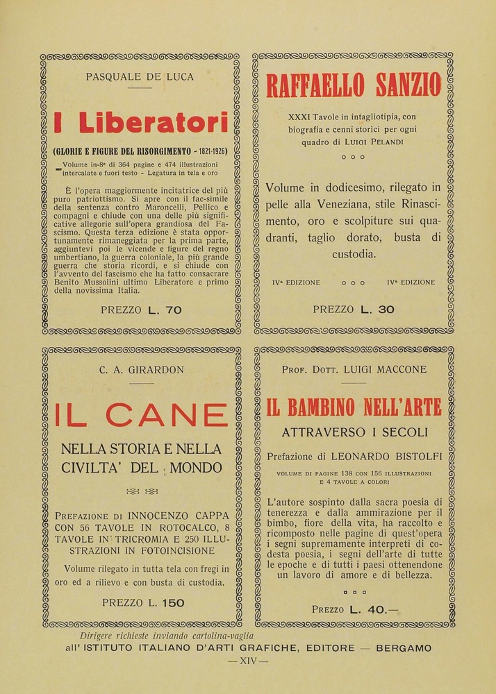 pagina sinistra