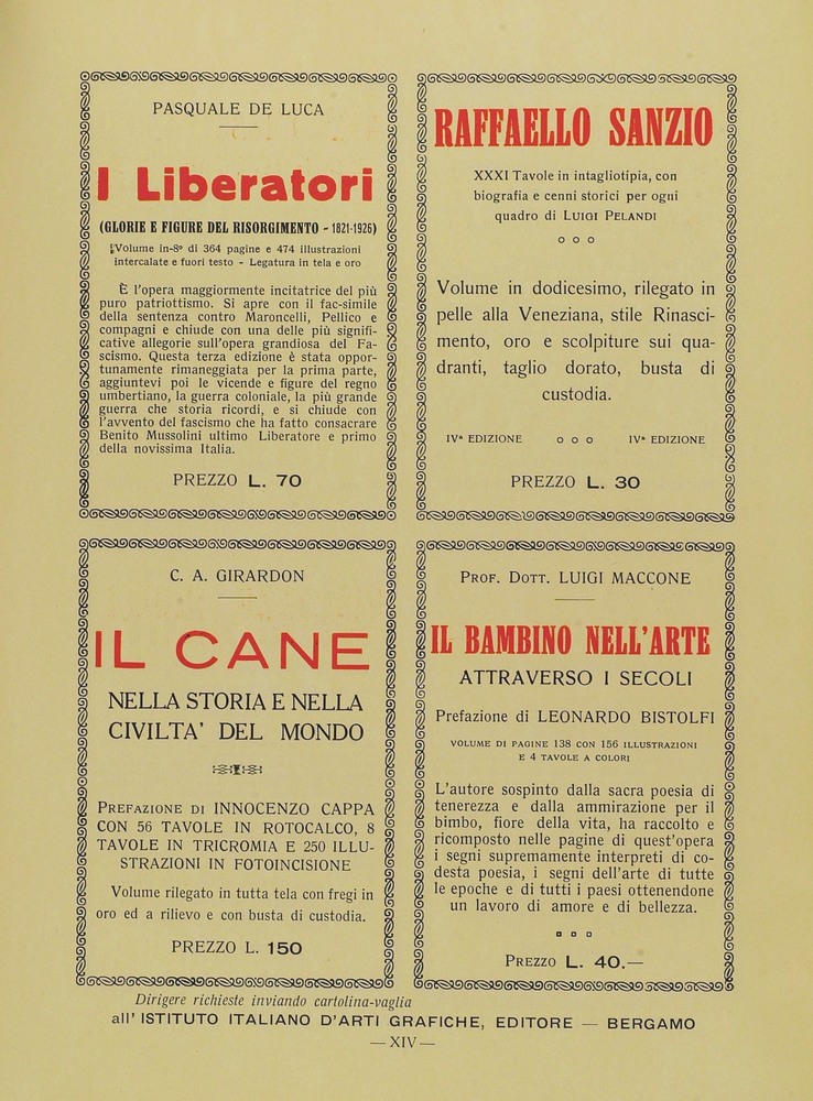 pagina sinistra