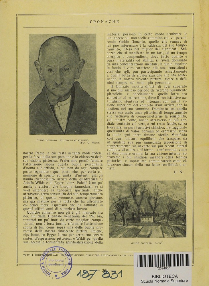 pagina sinistra