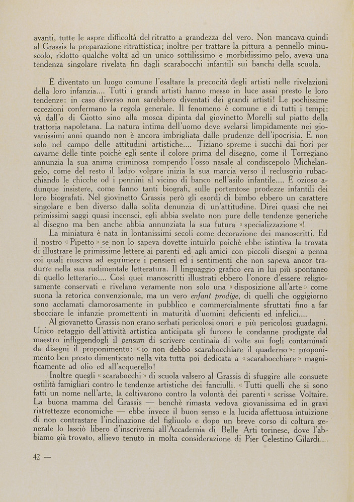 pagina sinistra