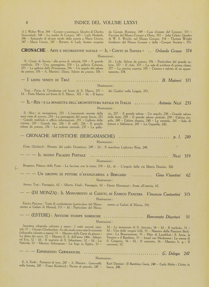 pagina sinistra