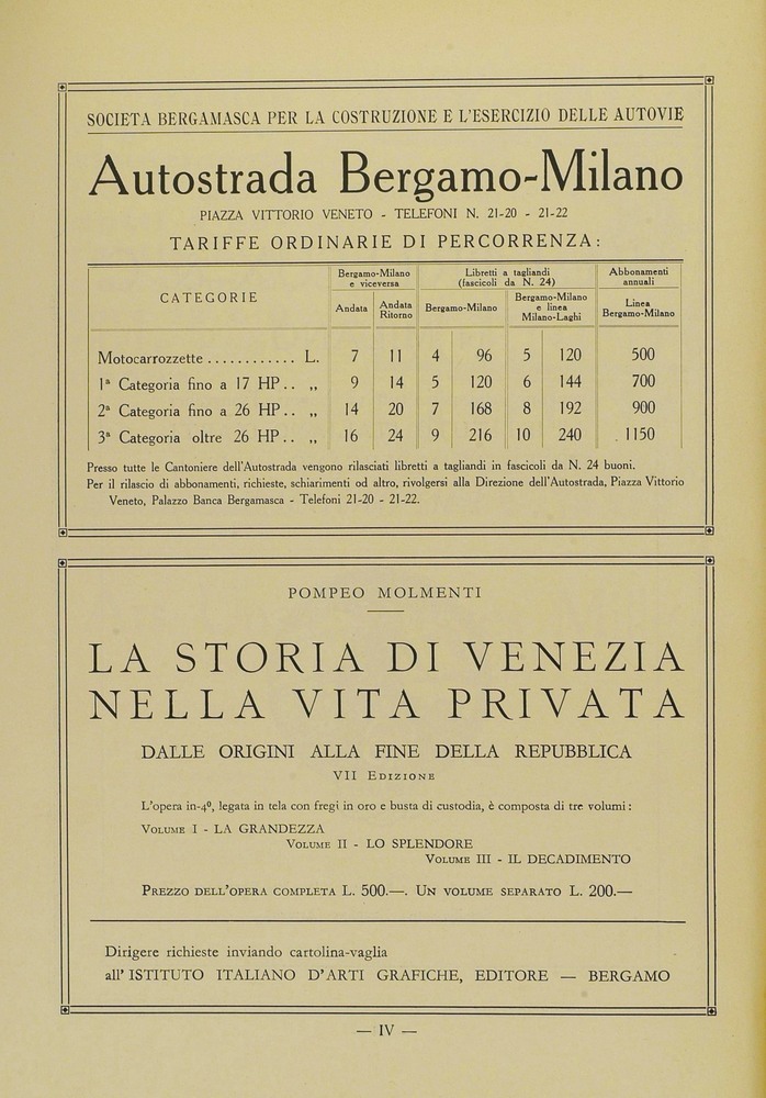 pagina sinistra