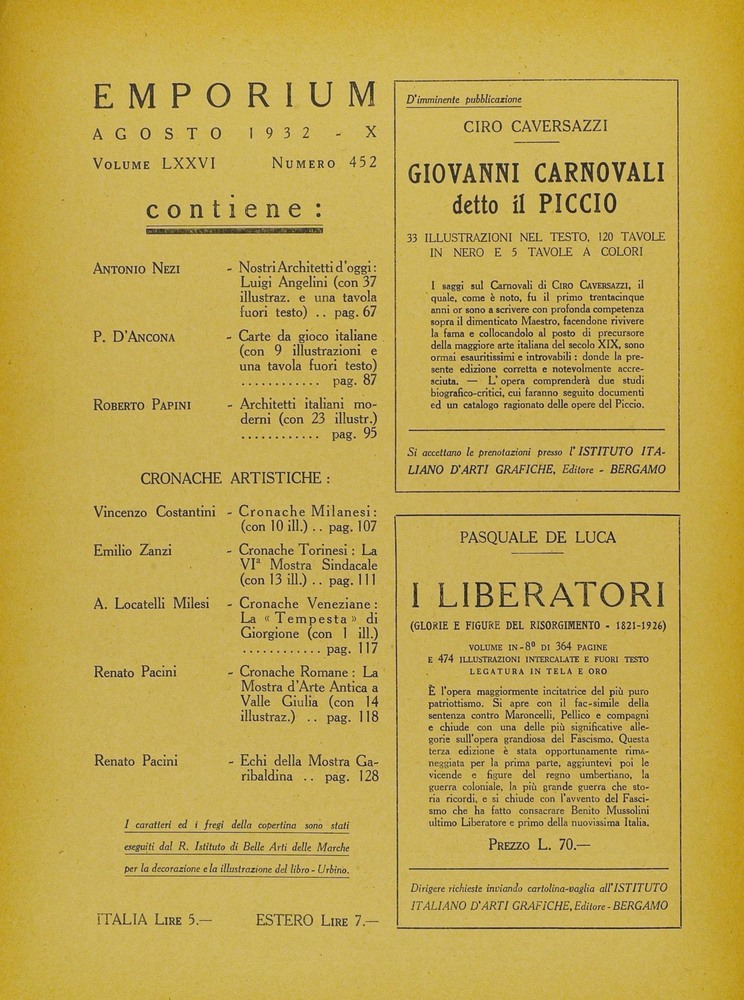 pagina sinistra