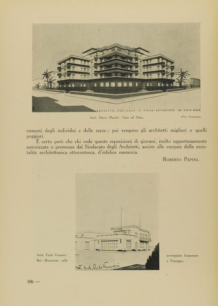 pagina sinistra