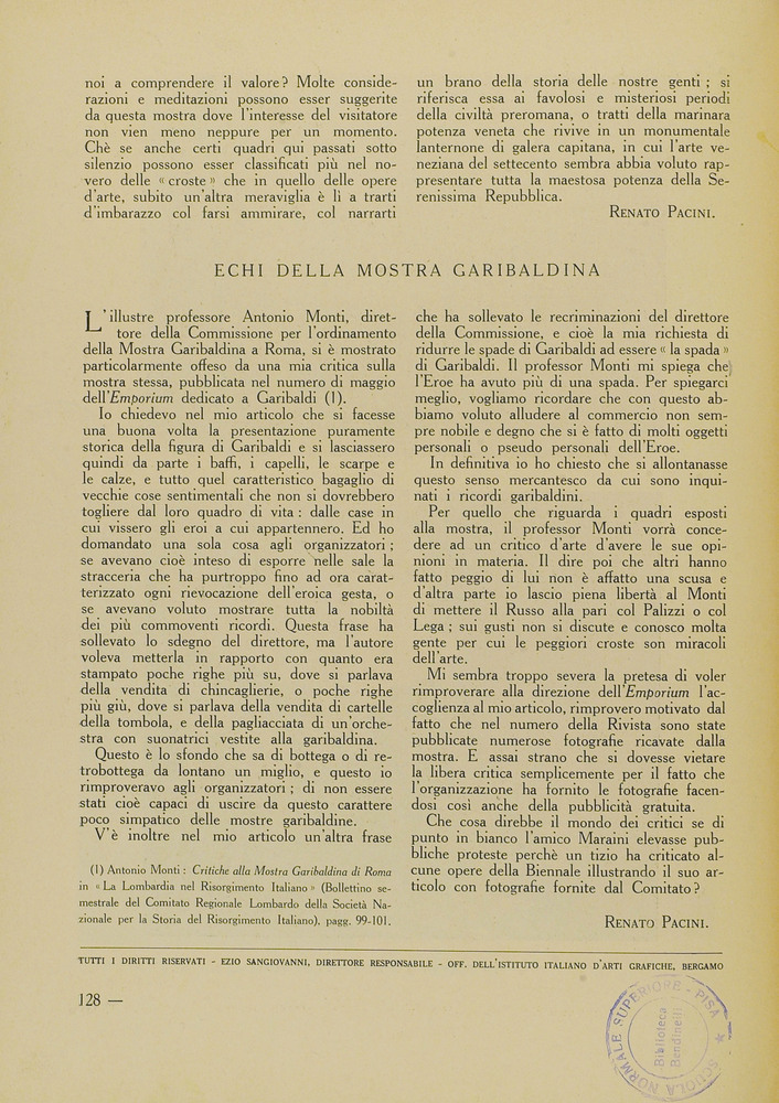 pagina sinistra