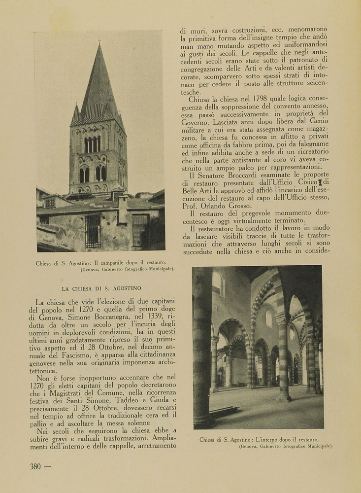 pagina sinistra