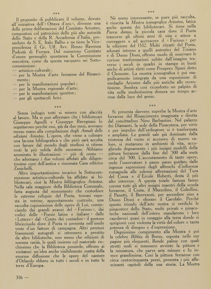 pagina sinistra