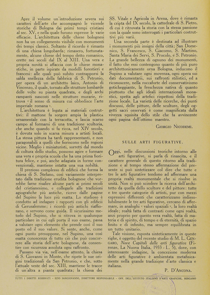 pagina sinistra