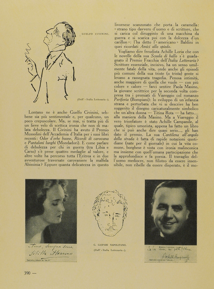 pagina sinistra