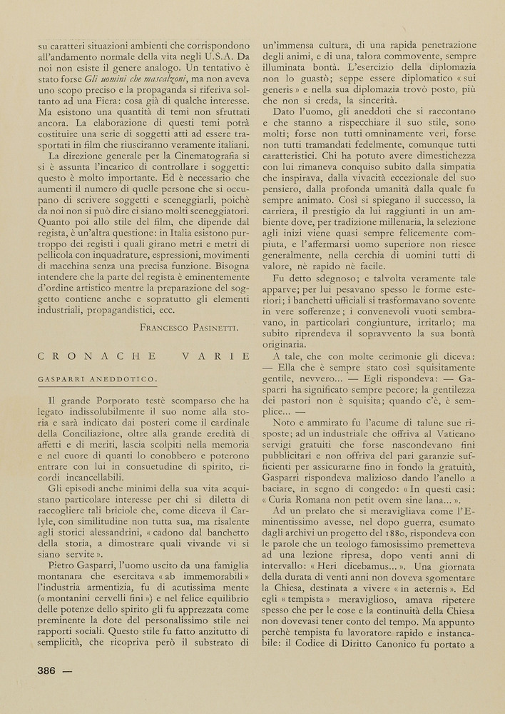 pagina sinistra