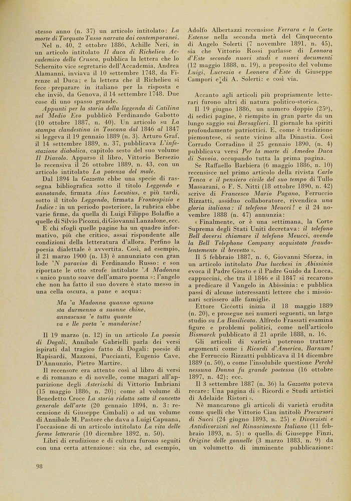 pagina sinistra