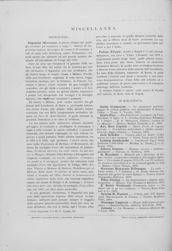 pagina sinistra