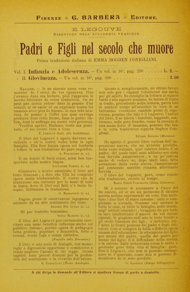 pagina sinistra