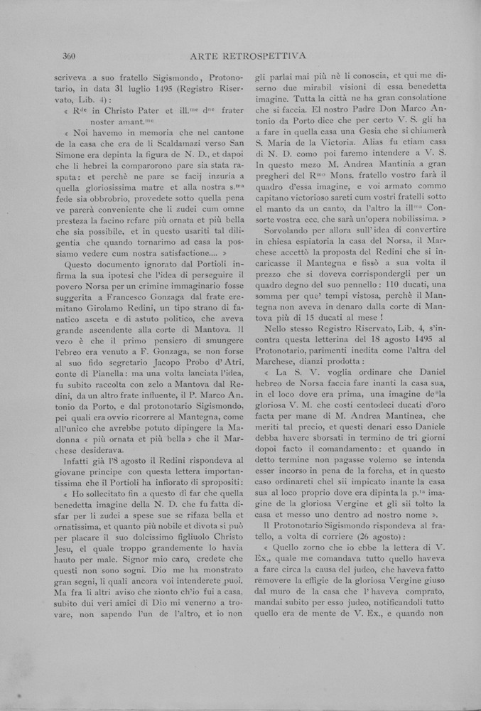 pagina sinistra