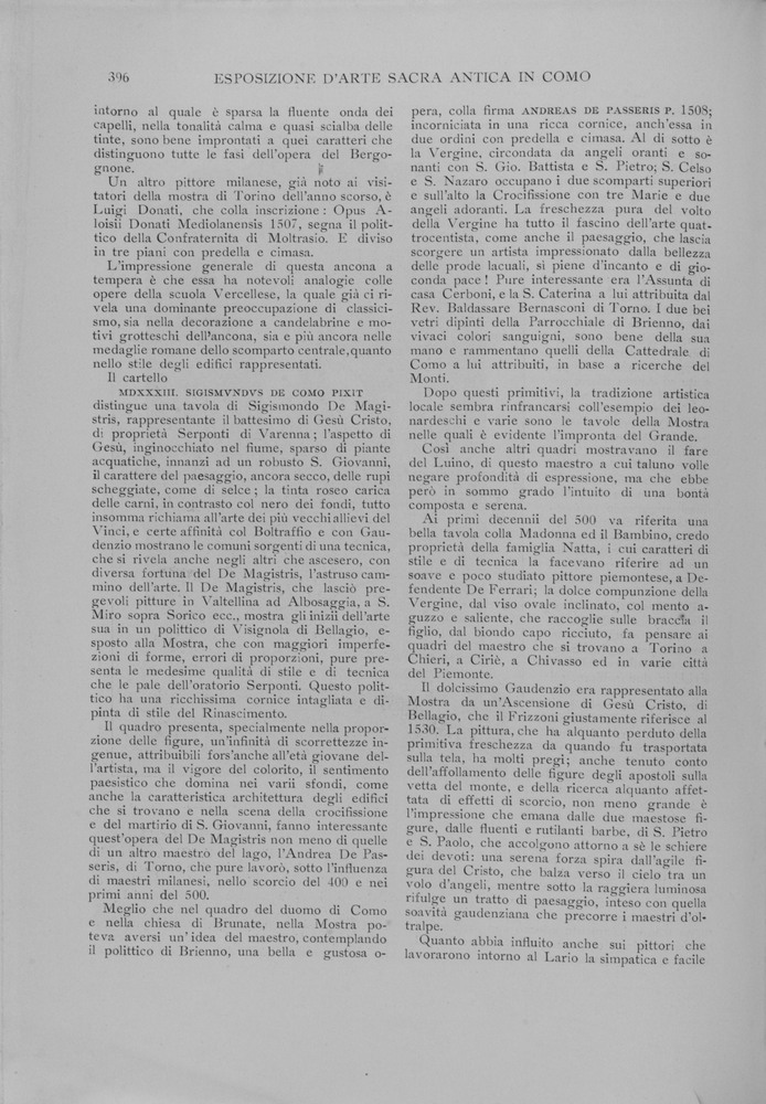 pagina sinistra