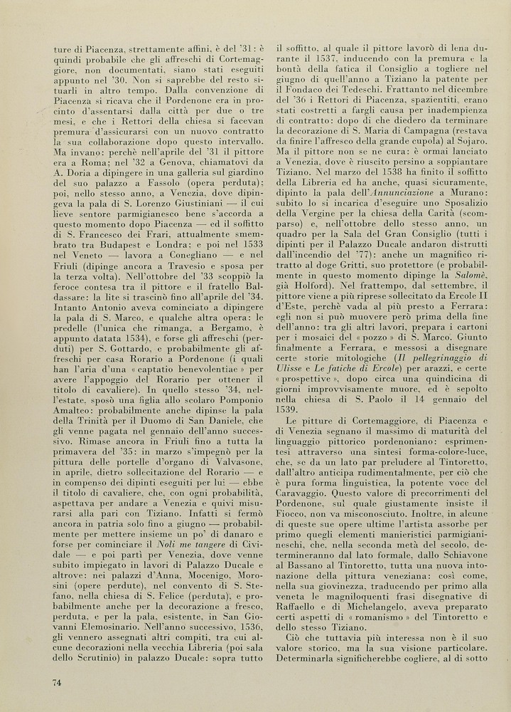 pagina sinistra