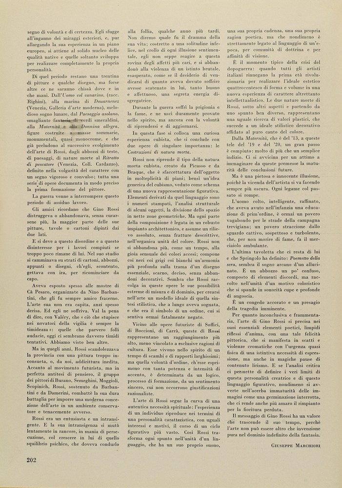 pagina sinistra